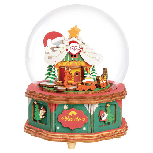 Christmas Town Music Box