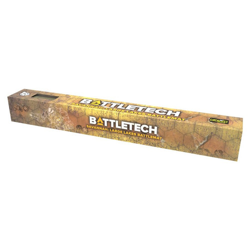 BattleTech: Battle Mat: Savannah: Large Lakes BattleTech: Battle Mat: Savannah: Large Lakes