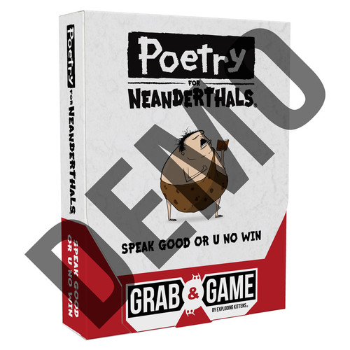 Grab & Game: Poetry for Neanderthals DEMO