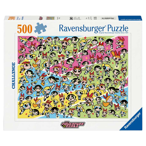 Puzzle: The Powerpuff Girls 500 Piece Challenge