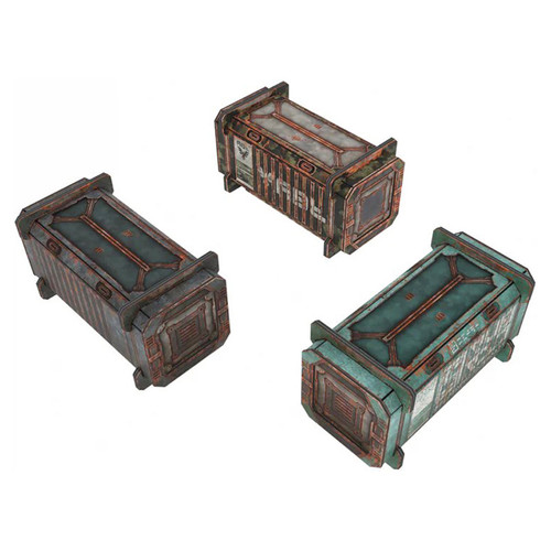 TinkerTurf Sci-Fi: Cargo Containers Series 4