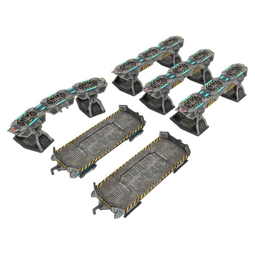 TinkerTurf Sci-Fi: MagLev Rail Add-on: Neutral Theme