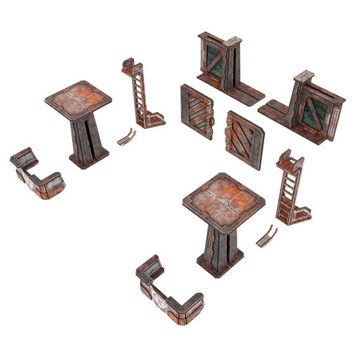 TinkerTurf Sci-Fi: Perimeter Gate: Abandoned Theme