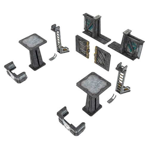 TinkerTurf Sci-Fi: Perimeter Gate: Neutral Theme