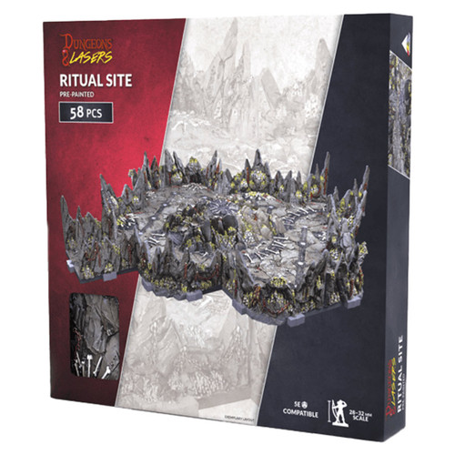Dungeons & Lasers: Ritual Sites Pre-Painted Prismacast Terrain Dungeons & Lasers: Ritual Sites Pre-Painted Prismacast Terrain