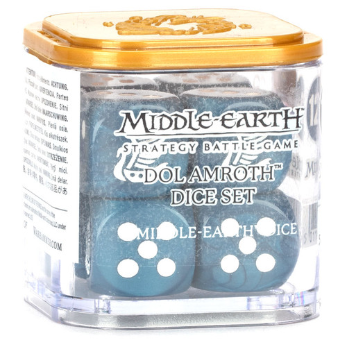 30-80 Lord of the Rings: Middle-earth Strategy Battle Game: Dol Amroth Dice Set 30-80 Lord of the Rings: Middle-earth Strategy Battle Game: Dol Amroth Dice Set