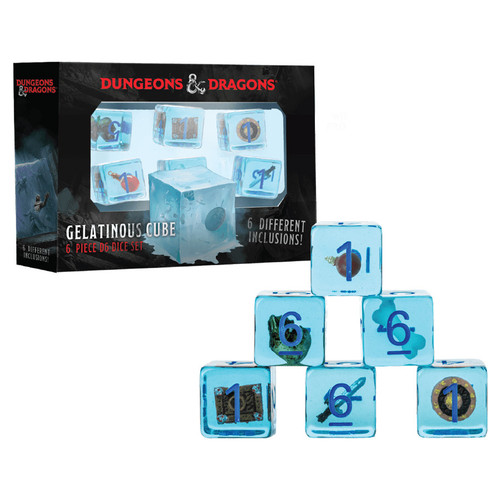 D&D Gelatinous Cube 6-Pack