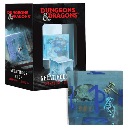 D&D Jumbo Gelatinous Cube D6

