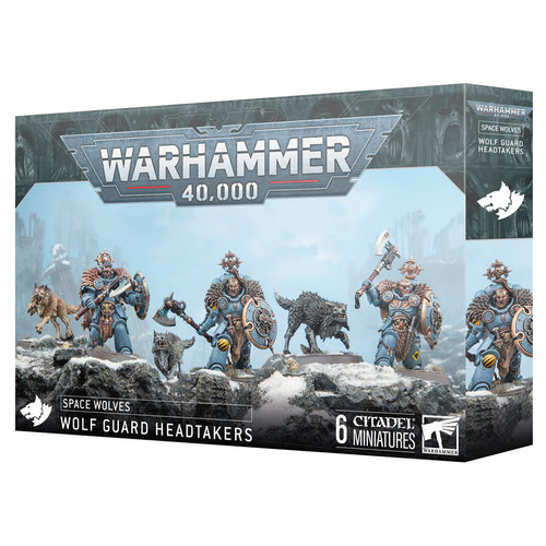 53-29 Warhammer 40,000: Space Wolves: Wolf Guard Headtakers 53-29 Warhammer 40,000: Space Wolves: Wolf Guard Headtakers
