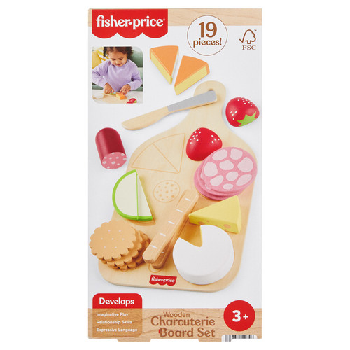 Fisher-Price: Wood: Charcuterie Set (6)