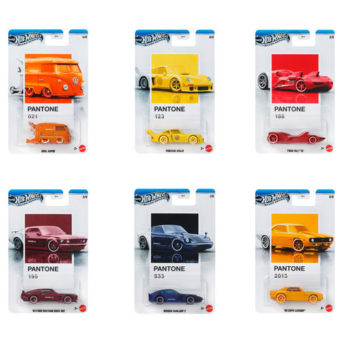 Hot Wheels: Pantone Assortment (10)