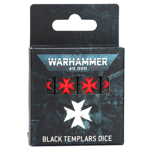 55-51 Warhammer 40,000: Black Templars: Dice 55-51 Warhammer 40,000: Black Templars: Dice