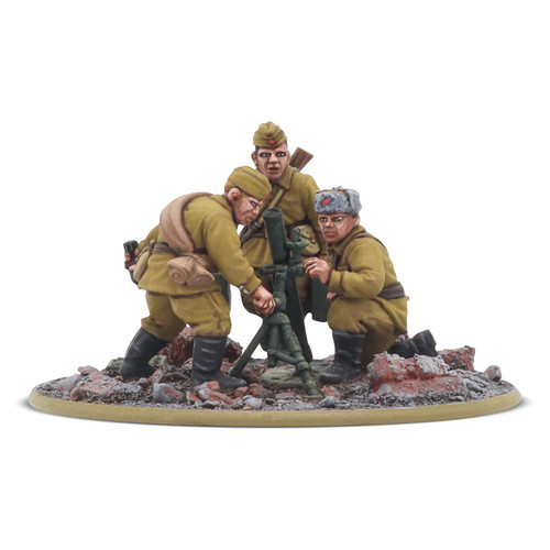 Bolt Action: Soviet Army Medium Mortar Team Bolt Action: Soviet Army Medium Mortar Team