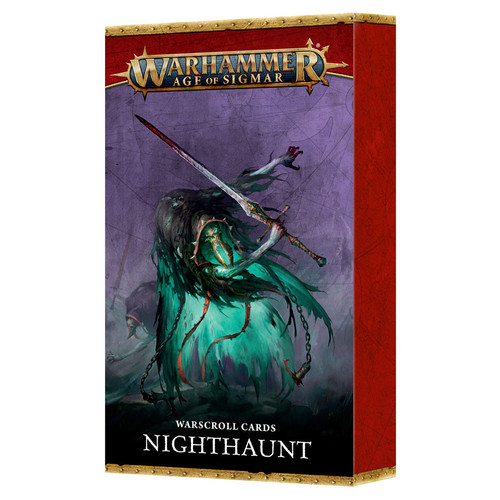 91-15 Warhammer: Age of Sigmar: Nighthaunt: Warscroll Cards 91-15 Warhammer: Age of Sigmar: Nighthaunt: Warscroll Cards