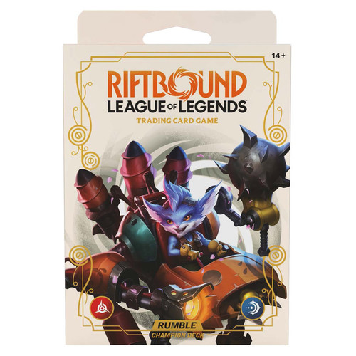 Riftbound: League of Legends TCG: Spiritforged: Champion Deck: Rumble (4)