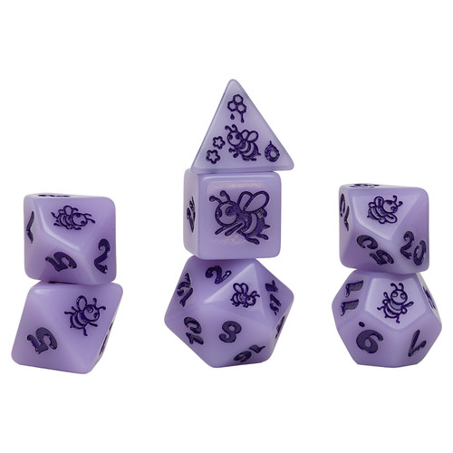 7-Set Animal Dice: Royal Nectar 7-Set Animal Dice: Royal Nectar