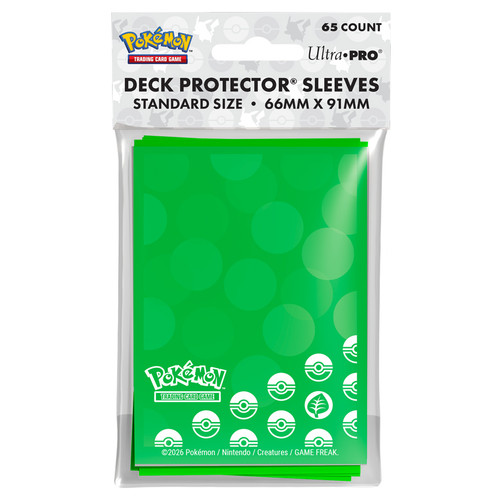 Deck Protector: Pokemon: Grass Type Energy (65) Deck Protector: Pokemon: Grass Type Energy (65)