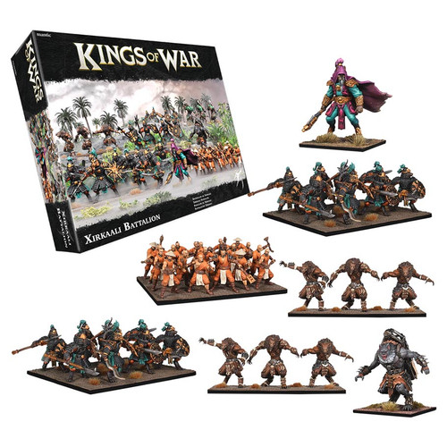 Kings of War 4th Edition: Xirkaali Battalion Kings of War 4th Edition: Xirkaali Battalion