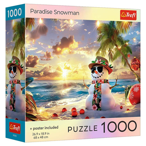 Puzzle: Paradise Snowman 1000 Piece