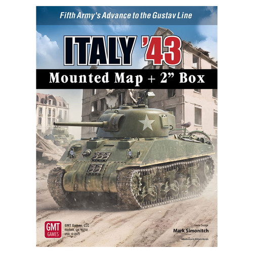 Italy '43 Box + Mounted Map