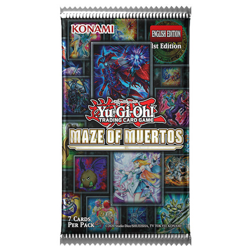 Yu-Gi-Oh!: Maze of Muertos Booster Display