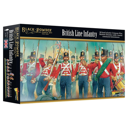 Black Powder: Crimean War British Line Infantry (Plastic)