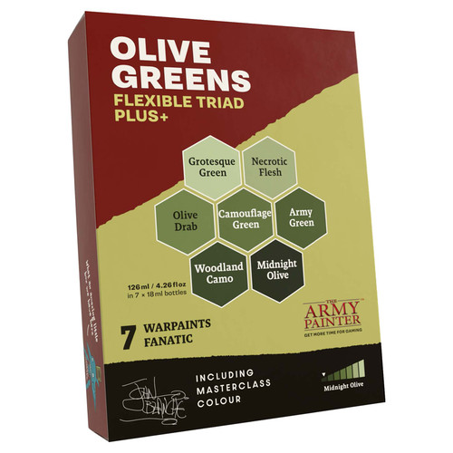 Warpaints Fanatic: Triad PLUS Olive Greens