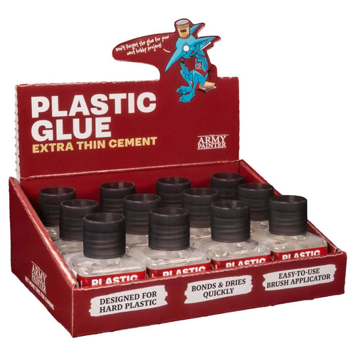 Thin Plastic Glue Countertop Display Unit