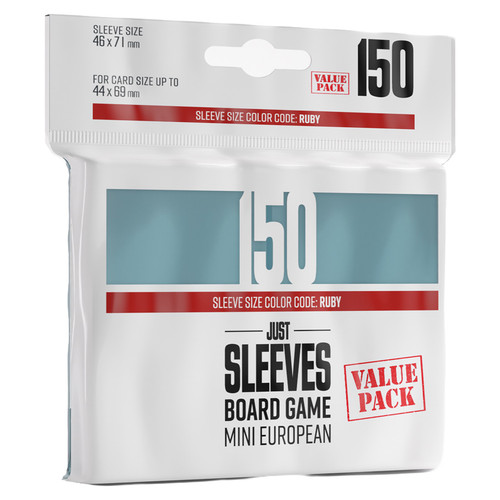 Deck Protector: Just Sleeves: Mini European Value Pack (150)