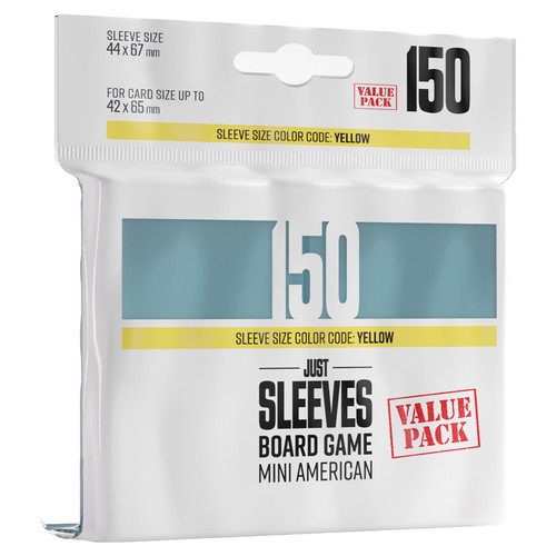 Deck Protector: Just Sleeves: Mini American Value Pack (150)