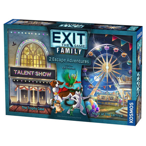 EXIT Family: 2 Escape Adventures (Volume 2): The Trophy Case/Night at the Carnival