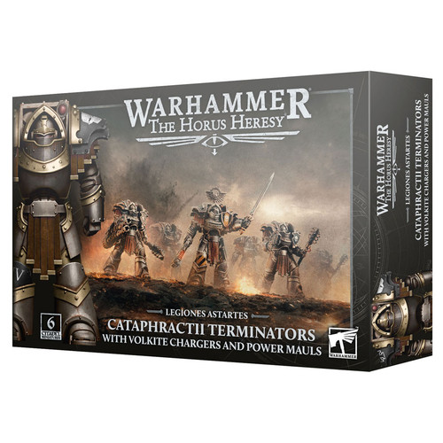 31-144 Horus Heresy: Legiones Astartes: Cataphractii Terminators with Power Mauls