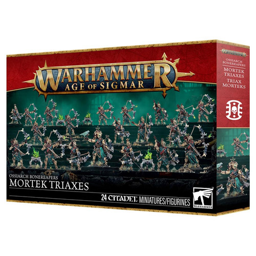 94-45 Warhammer: Age of Sigmar: Ossiarch Bonereapers: Mortek Triaxes
