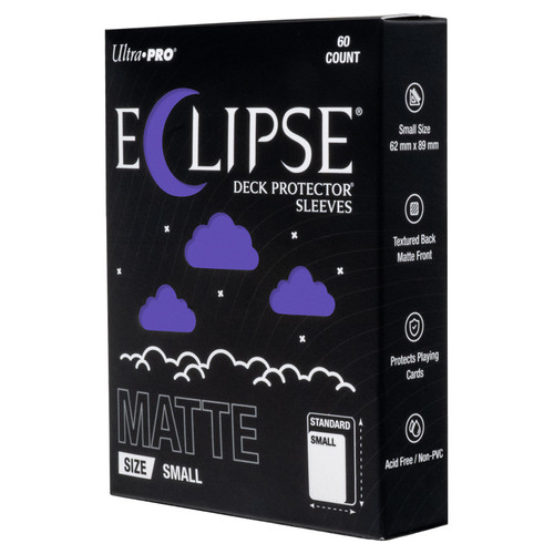 Deck Protector: Eclipse: Matte Small Royal Purple (60)