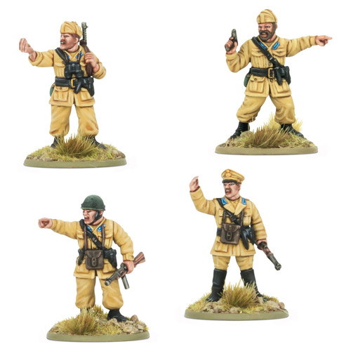 Bolt Action: Italian Paracadutisti Platoon Commanders