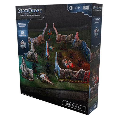 StarCraft The Miniatures Game: Terrain: Lost Temple Expansion Set
