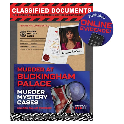 Murder Mystery Cases: Murder at Buckingham Palace