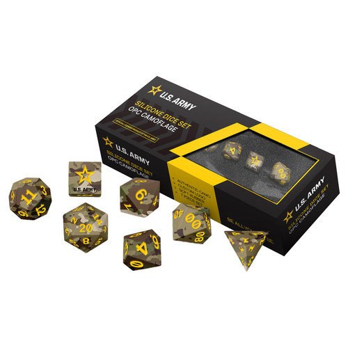 7-Set: Silicone: U.S. Army: OPC Camoflage