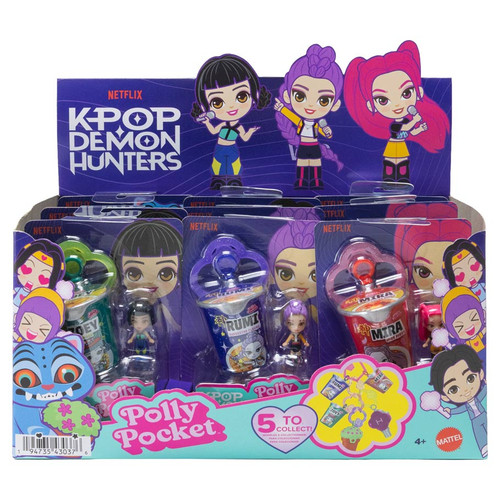 Polly Pocket: K Pop Demon Hunter: Tiny Capsule Collection (9)