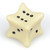 d6 Single 18mm Bone