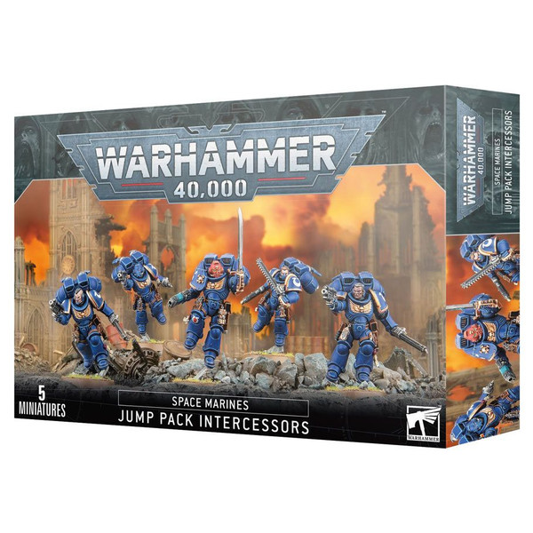 安いそれに目立つ 40,000: Warhammer 48-13 Space Pack Jump Marines: ミリタリー