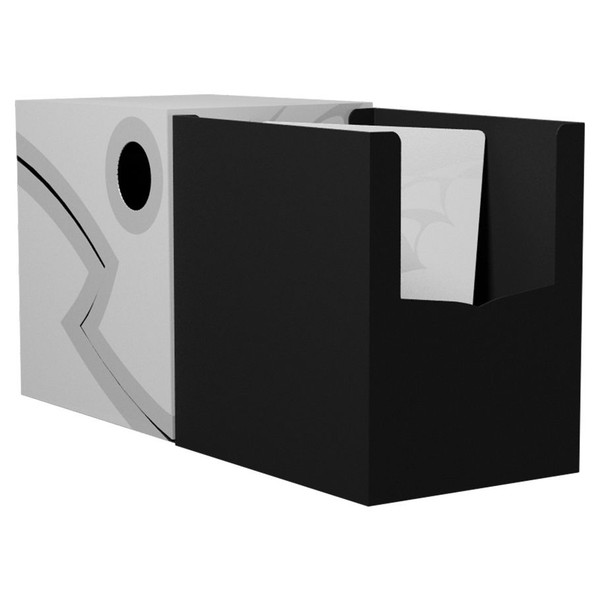 Deck Box: Dragon Shield: Double Shell: Ashen White/Black