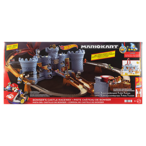Super Mario Hot Wheels Pista Bowser Mario Kart Mario Kart Castillo