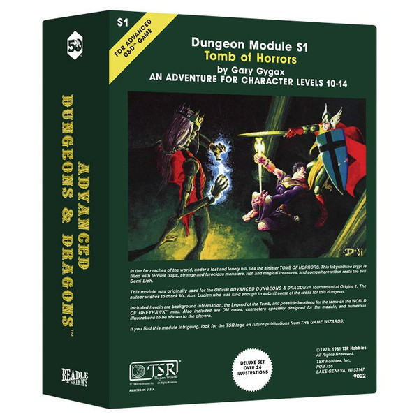 Classic Module Dice Collection: Tomb of Horrors - ACD Distribution ...