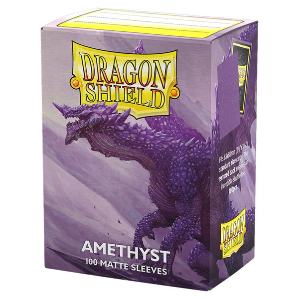 Dragon Shield Deck Protector Matte Amethyst Card Sleeves