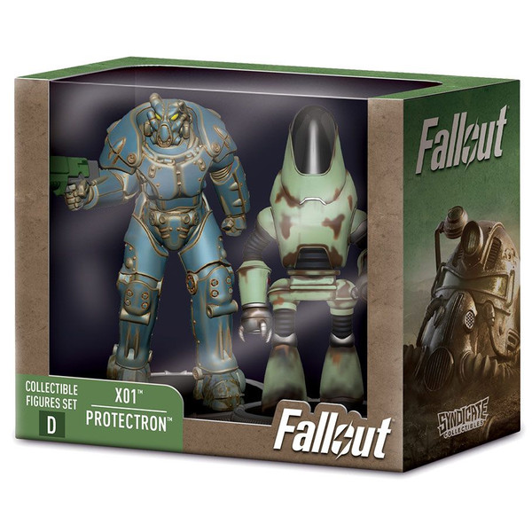 【全品送料無料】 Fallout Collectible ACD - Protectron & X01 Set Figures ミリタリー