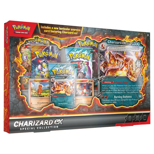 Pokémon TCG: Charizard ex Special Collection - ACD