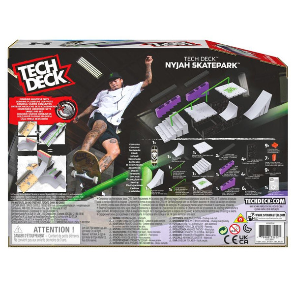 Tech Deck Nyjah Huston Skatepark (3) ACD Distribution Leading