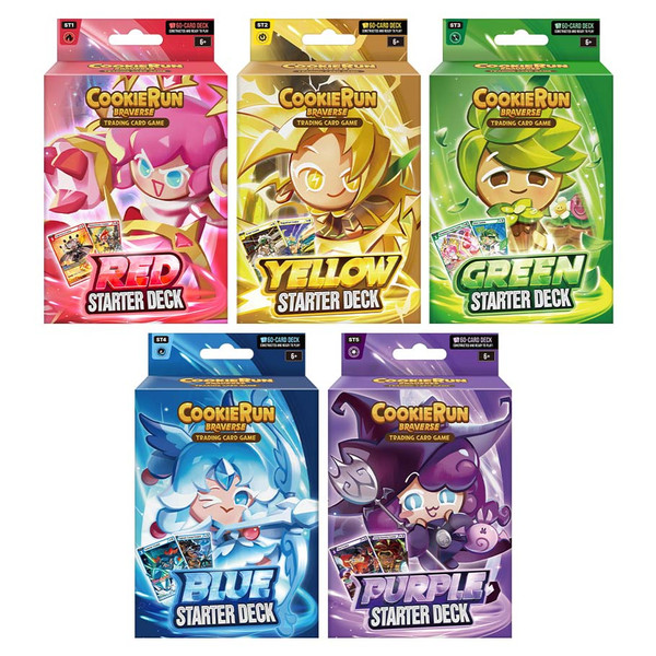 CookieRun TCG: Starter Deck Assortment (5) - ACD