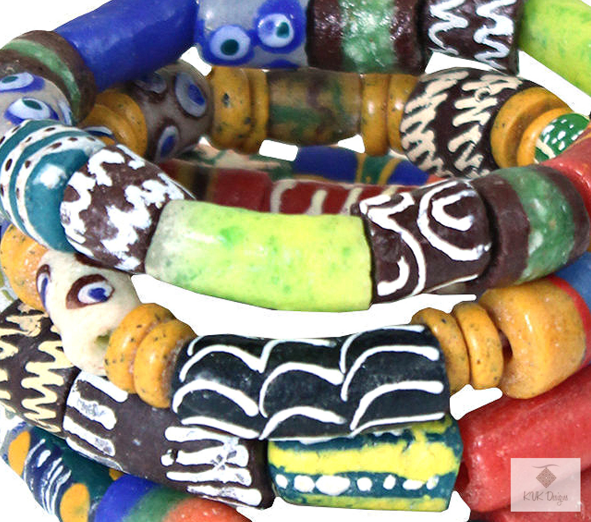 African019) African Trade Beads